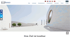 Desktop Screenshot of lesaco.de